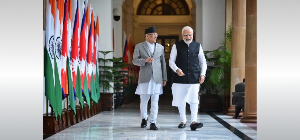 Rt. Hon’ble Prime Minister Mr. Pushpa Kamal Dahal is on a 4-day official visit to India from 31 May-3 June 2023